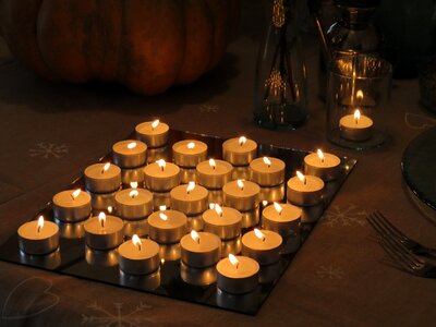 Flame heat night