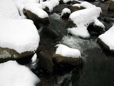 Cold white creek photo