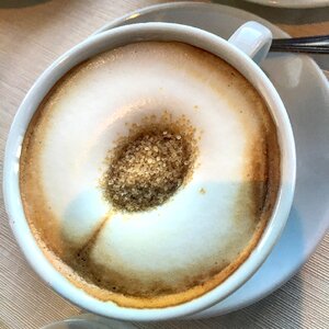 Sugar sweet cappuccino