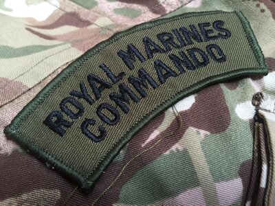 Commando uniform camouflage photo