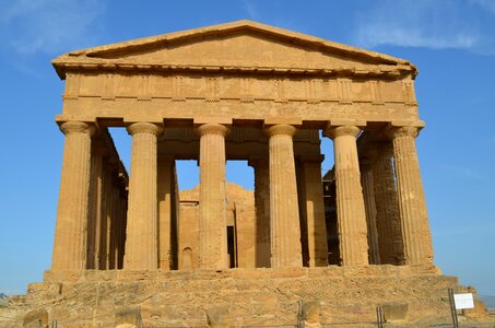 Temples archaeology sicily photo