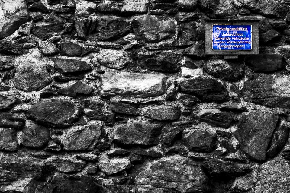 Stone stone wall wall