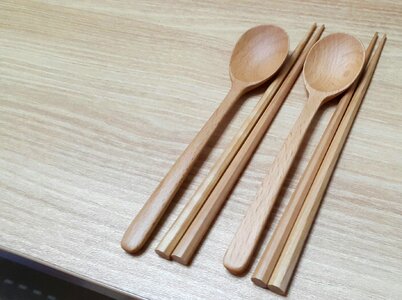 Spoons oriental wood