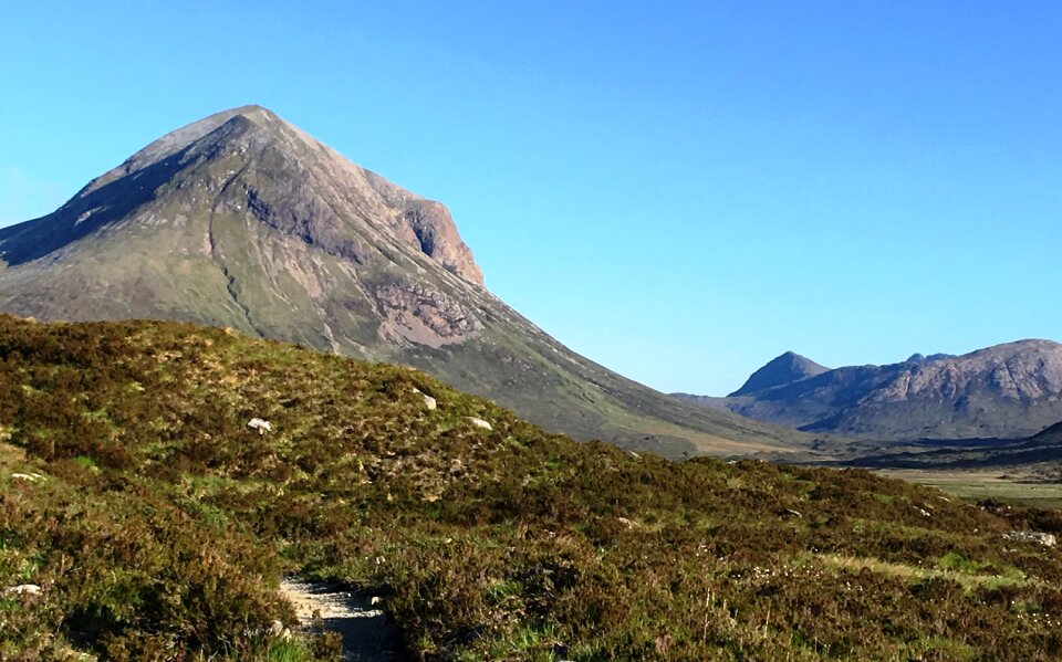 Mountain scenic landscape
