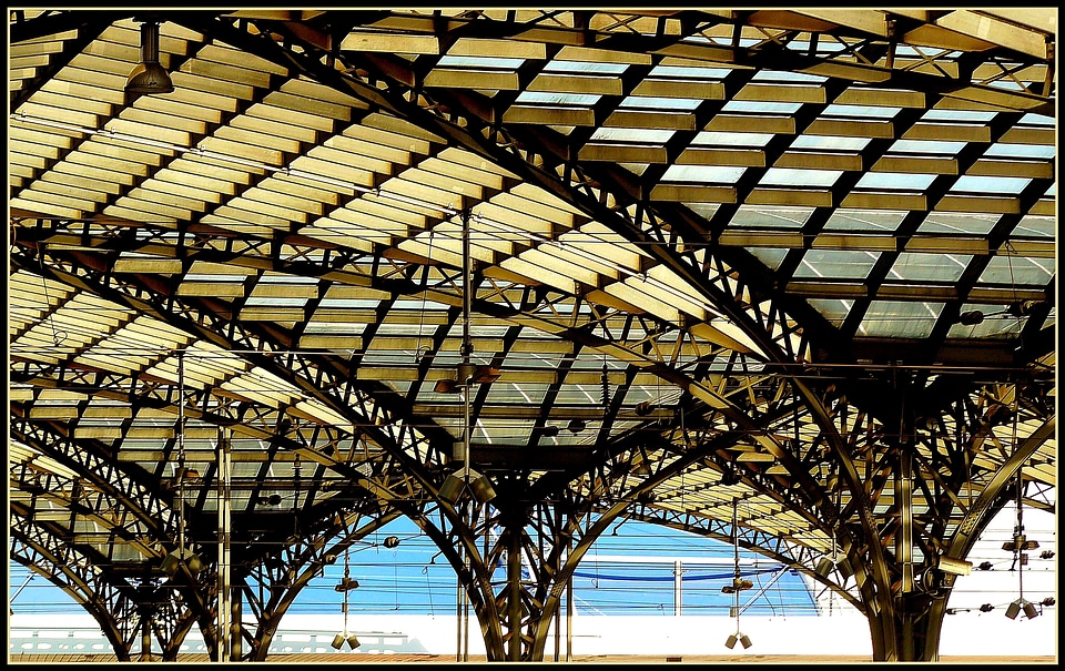 Roof construction steel structure steel