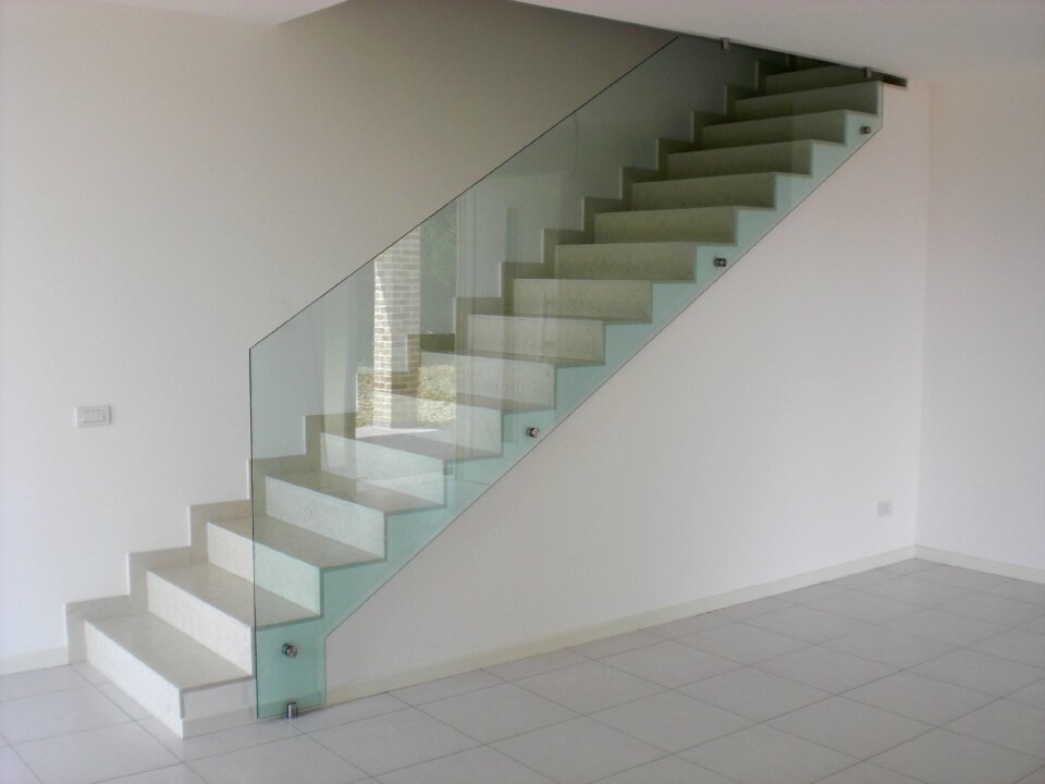 Glass wall scale tempered glass