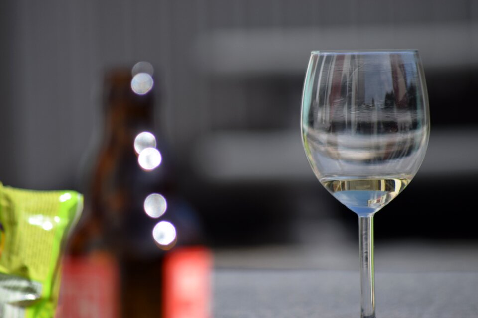 Beer garden glasses