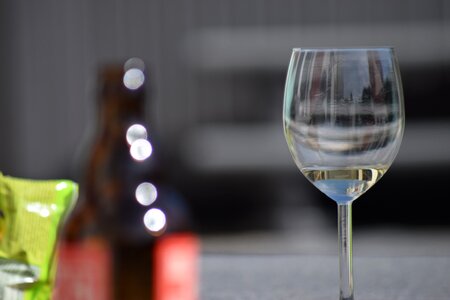 Beer garden glasses