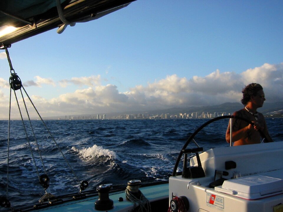 Boat sky
