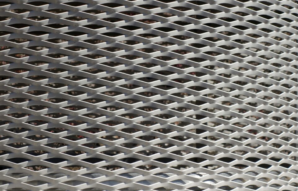 Metal regularly pattern