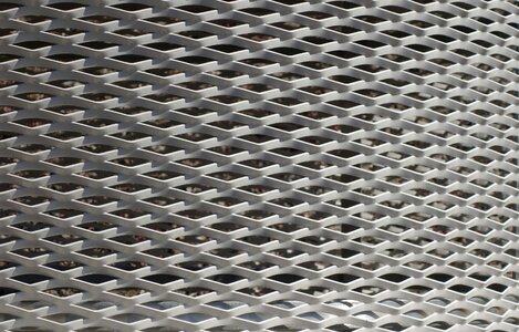 Metal regularly pattern photo