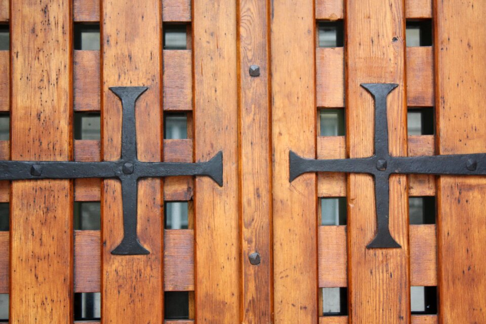 Door wood old door