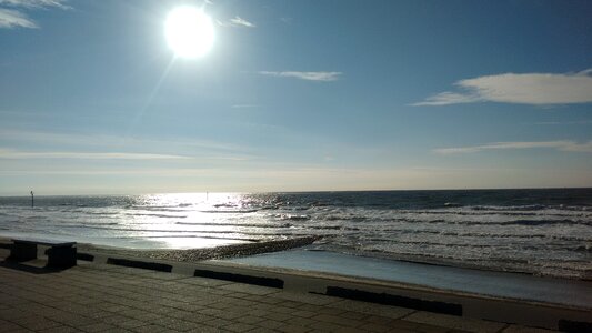 Beach north sea norderney