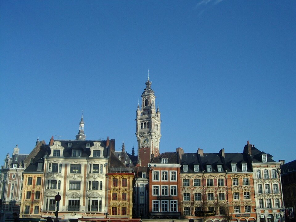 Architecture facades historical monument