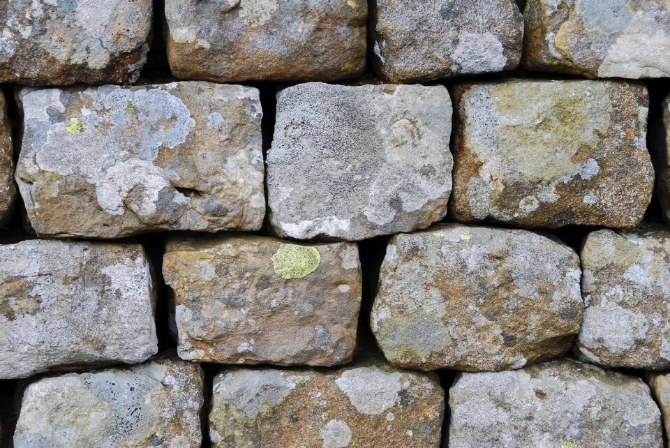 Stone wall aged pattern