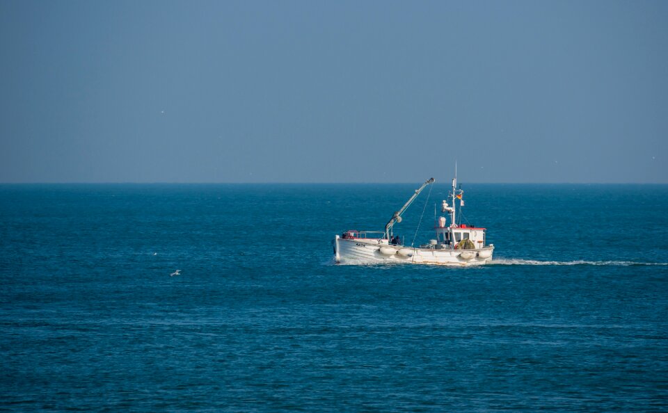 Cutter ship fishing photo