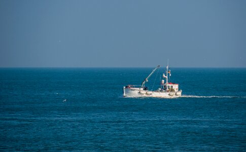 Cutter ship fishing photo