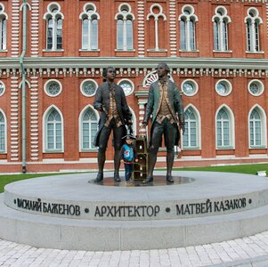 Moscow tsaritsyno monument bazhenov and kazakov