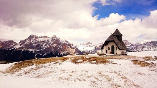 Sky clouds alps