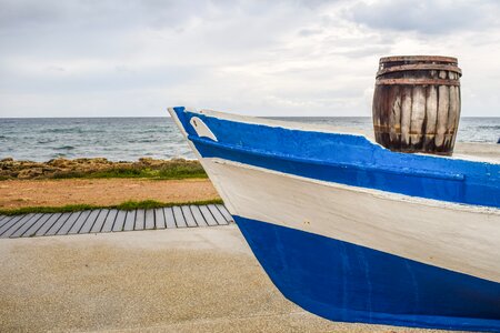 Rusty boat port