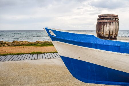 Rusty boat port photo