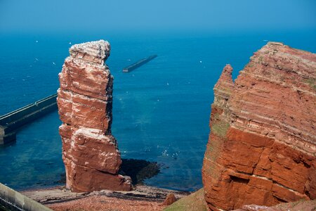 North sea rock sea photo