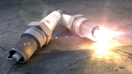 Ignition spark electricity