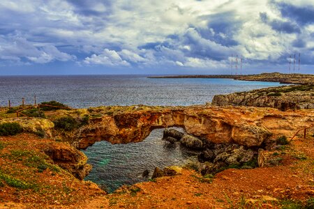 Landscape sky clouds photo