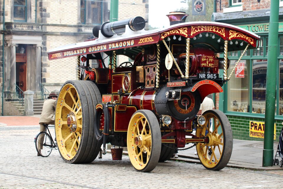 Old transportation retro