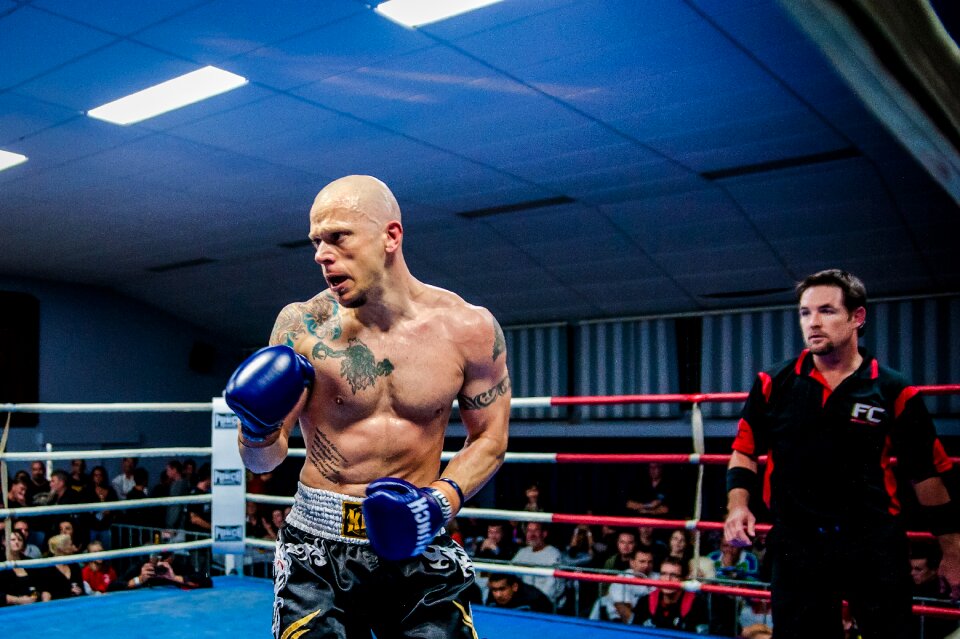 Boxing sport fight