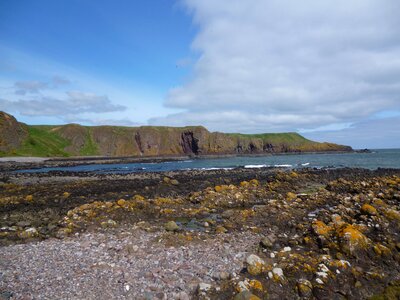 Scotland coast beach sea