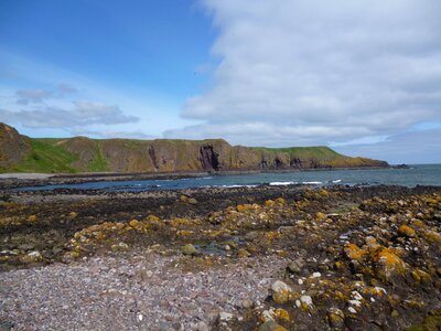 Scotland coast beach sea photo