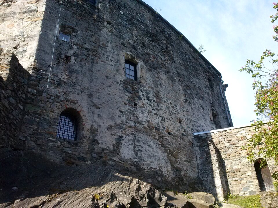 Middle ages knight's castle ancient times