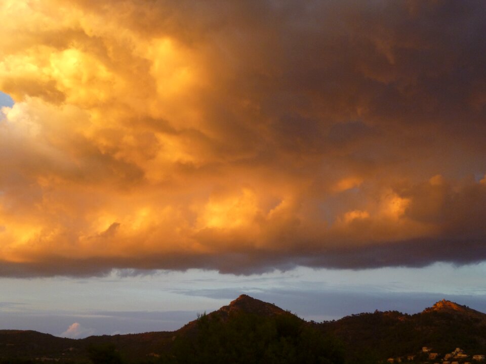 Atmosphere sunset evening sky