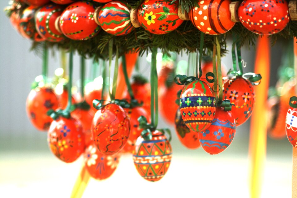 Easter green ornament