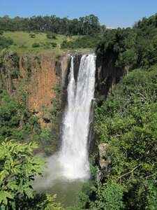 South africa green waterfall photo
