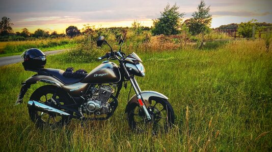 Motorbike motor wheel