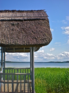 Sea blue sky summer järna