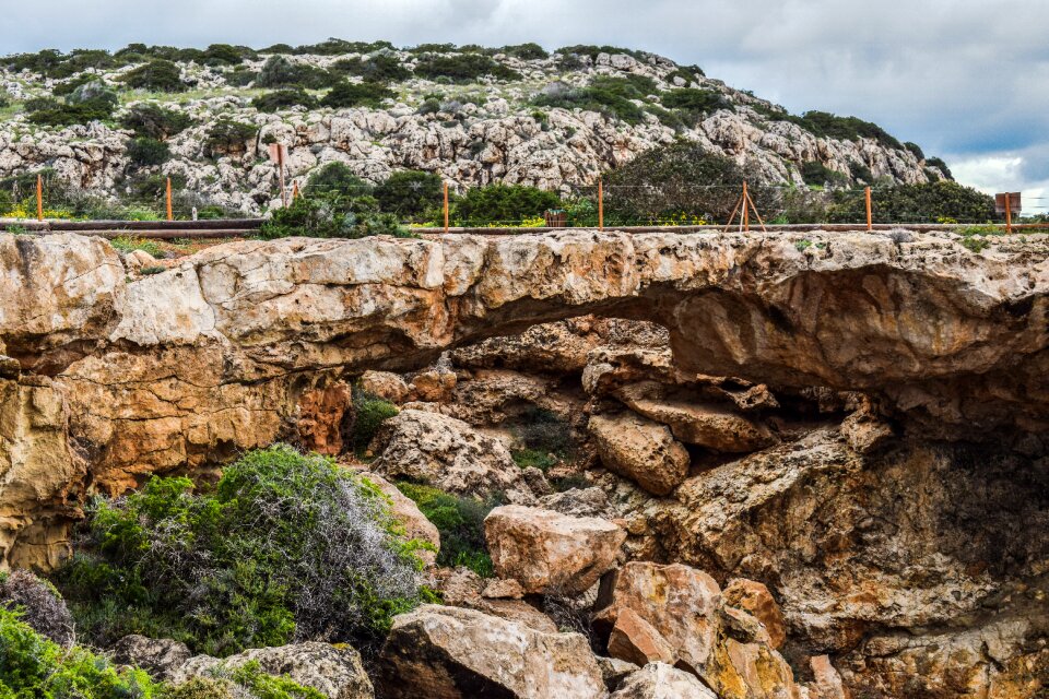 Nature geology korakas bridge photo