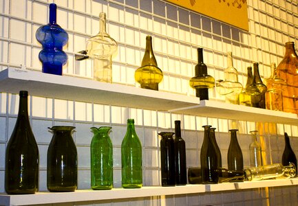 Crystal ampoules exposure