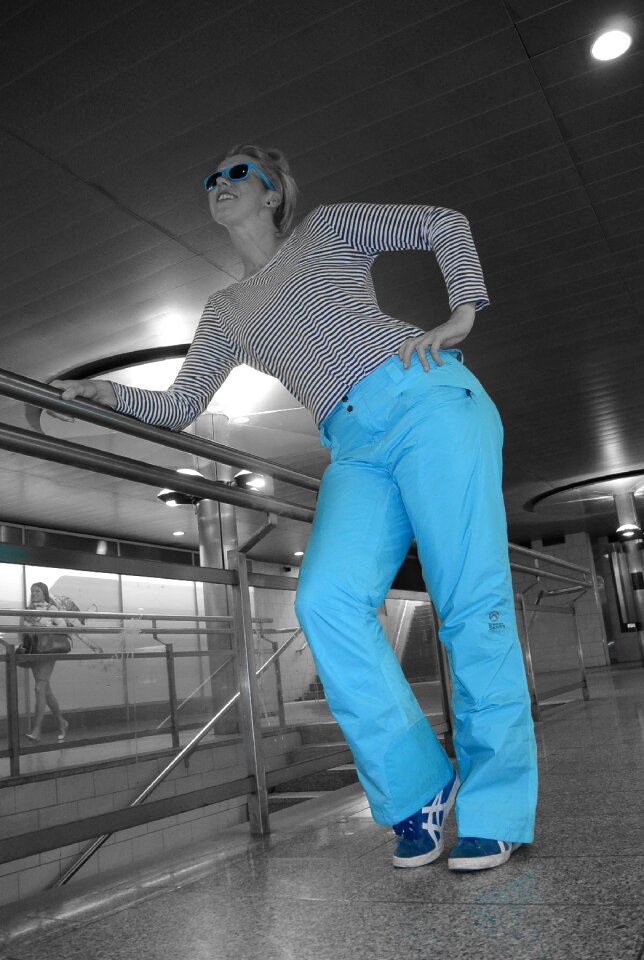 Ski sporty dynamic