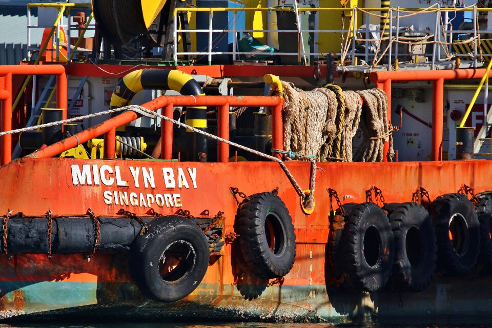 Harbour port shipping