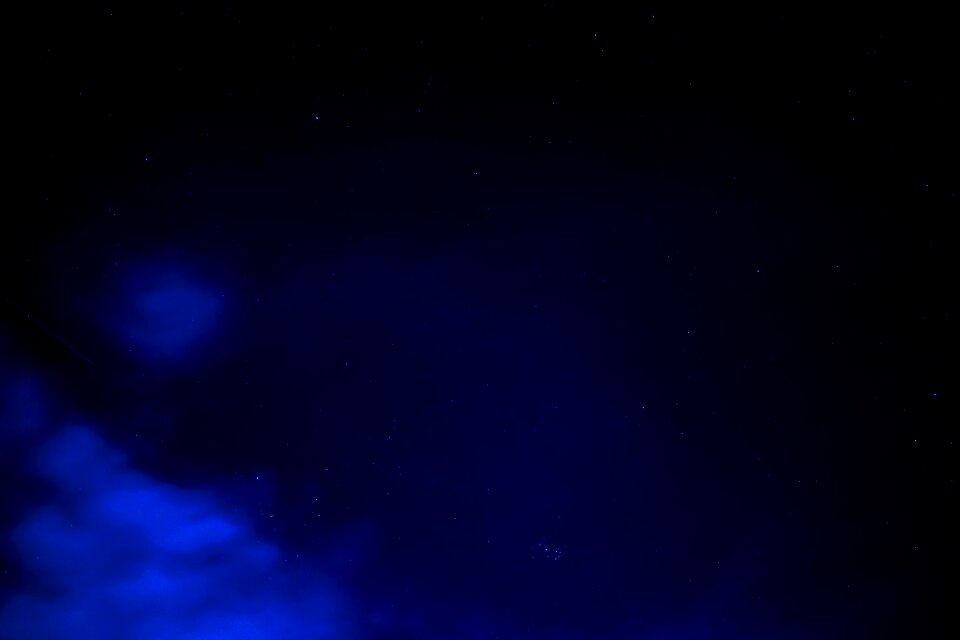 Star night sky
