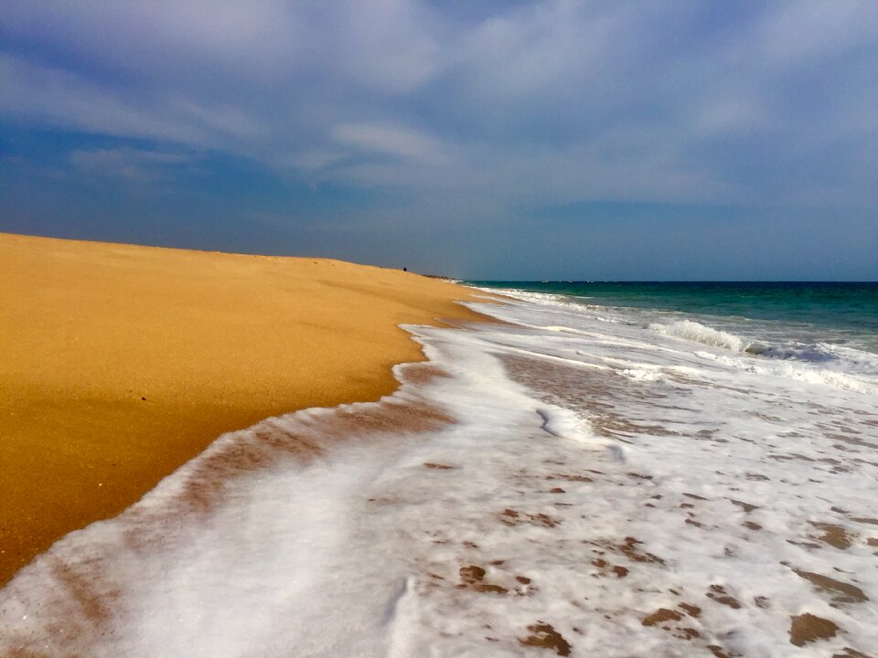 Ocean arabian sand gold