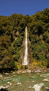 Nature landscape south island