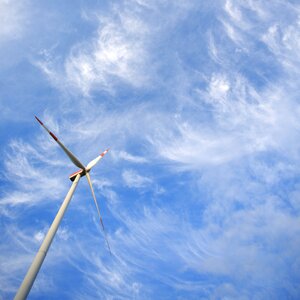 Power generation wind park environment photo