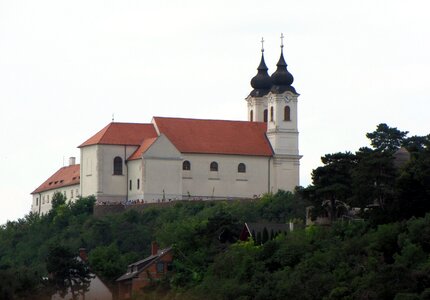Church abbey of tihany summit photo