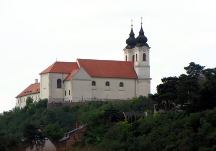 Church abbey of tihany summit