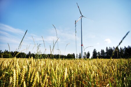 Power generation wind park environment