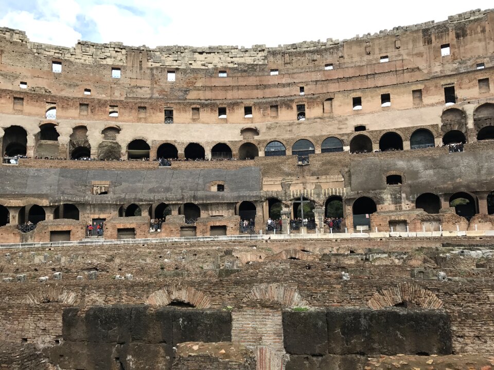 Coliseum sculpture antique photo